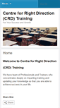 Mobile Screenshot of crdtraining.com